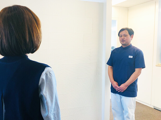 スクールに実際にお客様を招く実践研修